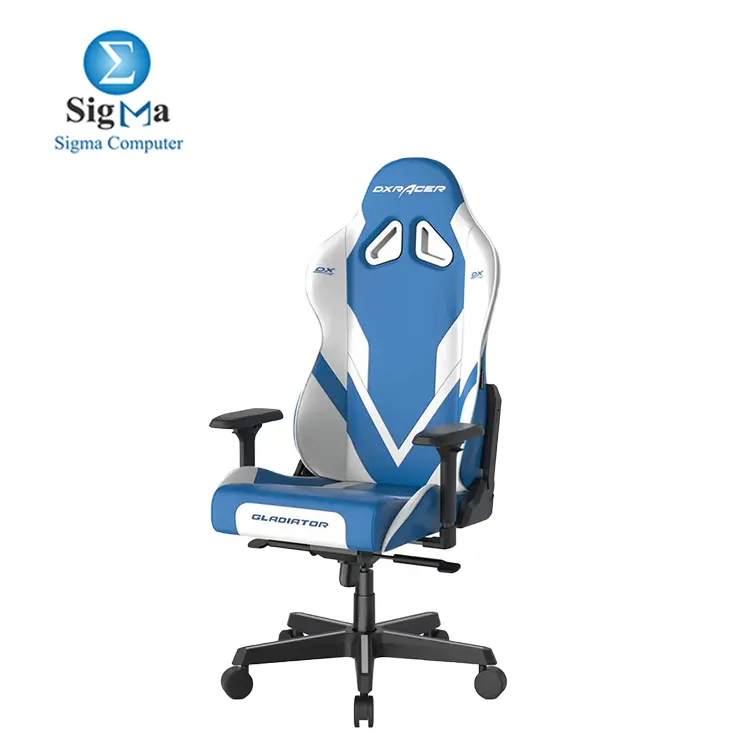 DXRacer GLADIATOR G-Series Gaming Chair - Blue White GC-G001-BW-B2-423